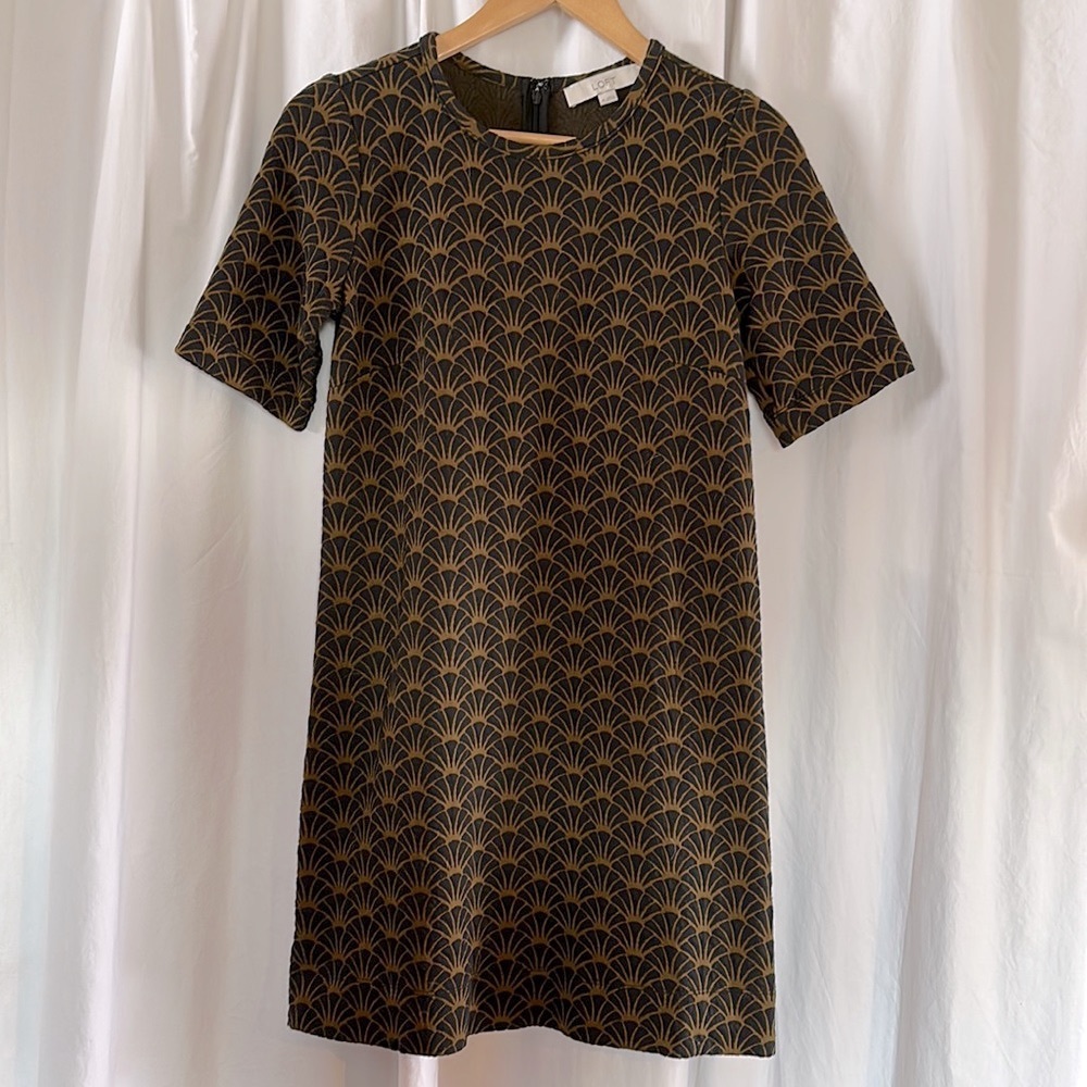 Ann Taylor Loft a line shift dress size XS